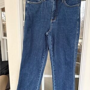 Judy Blue Jeans Wm 9/29 Straight Fit Dark Wash High Rise Stretch Flattering